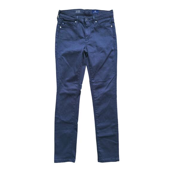 AG Adriano Goldschmied Prima Mid Rise Cigarette Jeans Black 23 - Picture 2 of 7